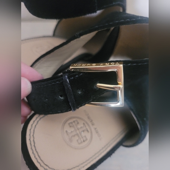 Tory Burch Britannia Tuxedo Suede Bootie - Picture 4 of 15